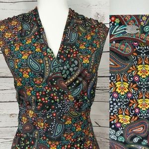 Athleta Floral Paisley Print Dahlia Dress …